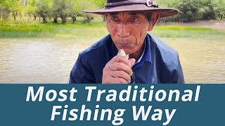 The Most Traditional Way to Catch Fish How this Village Live on Fishing [upl. by Mmada416]