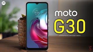 Moto G30 Price Official Look Camera Design Specifications 6GB RAM Features [upl. by Regdirb]