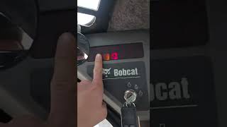 Bobcat S250 Skid Steer Cold Start [upl. by Matthew]