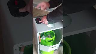 Starting DeLonghi gas heater [upl. by Epilef]