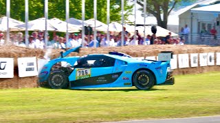 BEST OF Goodwood Festival of Speed 2024 Day 4  Crash Verstappen F40 LM Oilstainlab Half 11 [upl. by Soloman]