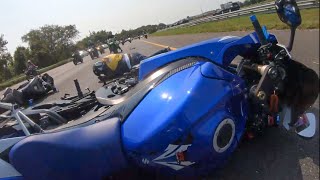 MOTORCYCLE CRASH amp FAIL COMPILATION 🔥 Ep 1 [upl. by Notsek428]