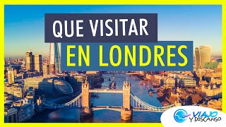 Mejores Sitios en LONDRES  Donde ir y que ver [upl. by Ferris]