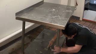 HOW TO CLEAN PREP TABLE [upl. by Laehcim]