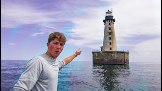 Exploring an Abandoned Light House from the 1800s VERY Creepy [upl. by Nevuer]