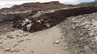 Wahweap Wash UT Flash Flood Caught on Camera 7152018 [upl. by Enoved635]