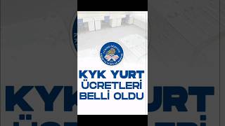 20242025 KYK Yurt Ücretleri Belli Oldu [upl. by Scuram]