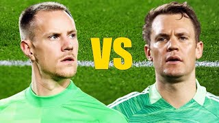 Ter Stegen VS Manuel Neuer  Who is Better  Goalkeeper 20222023 [upl. by Salena]