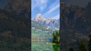 Taggart Lake nature yellowstonenationalpark nationalpark mountains grandteton lake [upl. by Baum224]