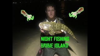 Night Fishing For Flathead and squid  Bribie Island EP 009 [upl. by Seagraves]