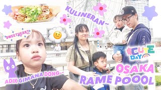 PART AKHIE MAIN DI OSAKA ‼️RINKU OUTLET DAN DOTONBURI KETEMU BESTIE ONLINE [upl. by Shel]