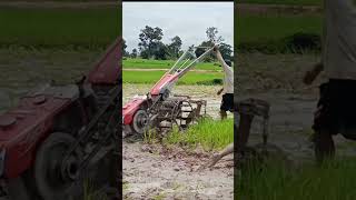 VS363 Plowing Kubota Walking Tractors [upl. by Edroi774]