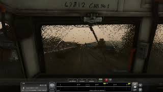 Rainy autumn freight train ambience [upl. by Kris]