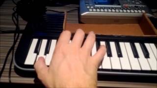 How to turn Piano toy into MIDI keyboard using ArduinoAtmega [upl. by Siugram48]