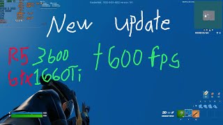 Fortnite GeForce GTX 1660 Ti  AMD Ryzen 5 3600 Competitive Test Benchmark1080pLow meshes70 ping [upl. by Abigail]