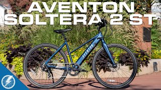 Aventon Soltera 2 StepThrough Review  Lightweight City Bike With GREAT Motor Engagement [upl. by Llertal692]