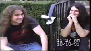 Immolation  Live amp Interview in 1991 [upl. by Koren]