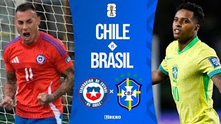 Eliminatorias Mundial 2026Fecha 9 🇨🇱 Chile 03 Brasil 🇧🇷 [upl. by Rangel]