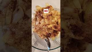 Healthy easytomake apple crisp applecrisp healthydessert apple [upl. by Reider]