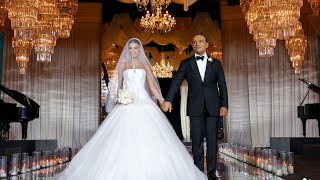 The Beautiful Bride Tatiana Breathtaking Entrance [upl. by Eiltan]