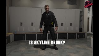 Is Skyline Drunk  Redline RP GTAV RP [upl. by Kerrill]