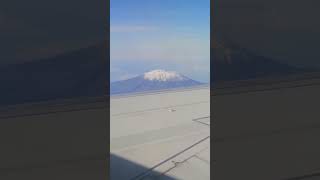 Mont Kilimandjaro 🇹🇿 from sky [upl. by Eudocia]