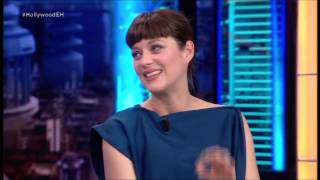 Marion Cotillard and Michael Fassbender speaking Spanish with subtitles [upl. by Matrona475]