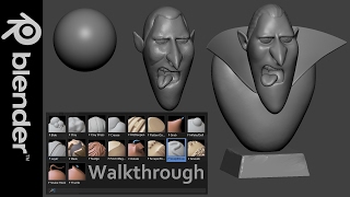 quotBleh bleh blehquot Blender Sculpting Walkthrough [upl. by Dominica761]