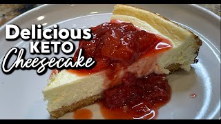 Delicious Keto Cheesecake [upl. by Korrie757]