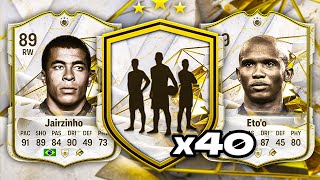 40x MAX 89 ICON PACKS 🥳 FC 24 Ultimate Team [upl. by Phineas]