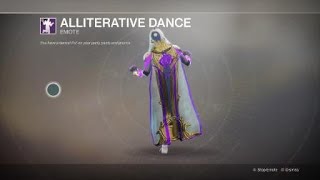 Destiny 2 Alliterative Dance  Pikotaro quotPPAPquot [upl. by Dibb643]