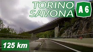 A6  TORINO  SAVONA  Autostrada Verdemare  feat Autostrade Italiane [upl. by Winonah735]