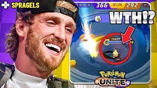 Yes Its REAL Logan Paul Comes To Pokemon Unite [upl. by Dragon]