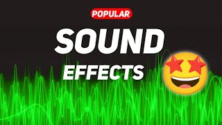 Best Sound Effects That Will make Your Videos More Engaging 🚀 [upl. by Hazard]