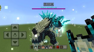 Kaiju Craft V2 Update Wardzilla MOD in Minecraft PE [upl. by Billat]