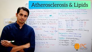 Atherosclerosis Basic Introduction and Various Lipids  Antiatherosclerotic Drugs [upl. by Ayotac]