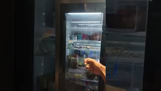 LG side by side fridge knock knock door system [upl. by Aihsetal]