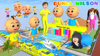 Yuta Mio Panik Rumah Yuta Jadi Markas Upin Raksasa 😱 Upin Kembar Kumpul Pasukan  Sakura School [upl. by Monk755]