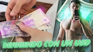 DEFINIENDO con UN DOLAR en ARGENTINA ¿Se puede comer con un dolar al día [upl. by Nimajeb]