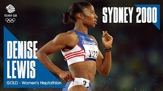 Denise Lewis Heptathlon Gold  Sydney 2000 Medal Moments [upl. by Ydnak]