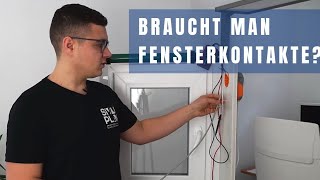 Wofür braucht man FENSTERKONTAKTE Reedkontake im Smarthome KNX System AlexaKNX EibPort SiwuPlan [upl. by Waldon]