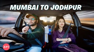 EP 01  Mumbai to Jodhpur Road Trip  Celerio Car [upl. by Einnor]