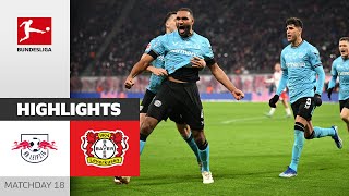 LastMinuteWin for B04  RB Leipzig  Bayer 04 Leverkusen 23  Highlights MD18 – Bundesliga 2024 [upl. by Fillbert]