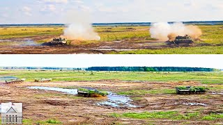 Tank Show Madness in Bemowo Piskie Polish Military Showdown Bonanza [upl. by Finn290]