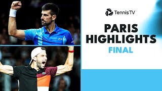 Novak Djokovic vs Grigor Dimitrov For The Title 🏆  Paris 2023 Final Highlights [upl. by Jamal842]