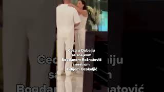 Ceca se opušta sa snajkom i sestrom u Dubaiju  folk diva u belom a ovom muškarcu namešta košulju [upl. by Stodder]