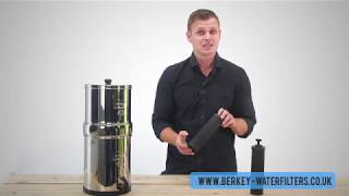 How to Prime and Clean the Black Berkey Water Filters  Full tutorial for Beginners  New 2019 [upl. by Ettennej]