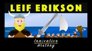 Leif Erikson  Leif Erikson Day History Cartoon [upl. by Niawat]