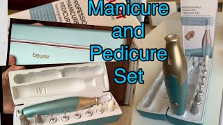 Unboxing Beurer Professional Manicure and Pedicure Set MP 84 [upl. by Nede232]