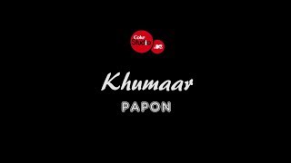 Khumaar  Papon  Coke Studio  Guitar Tutorial [upl. by Gyimah522]